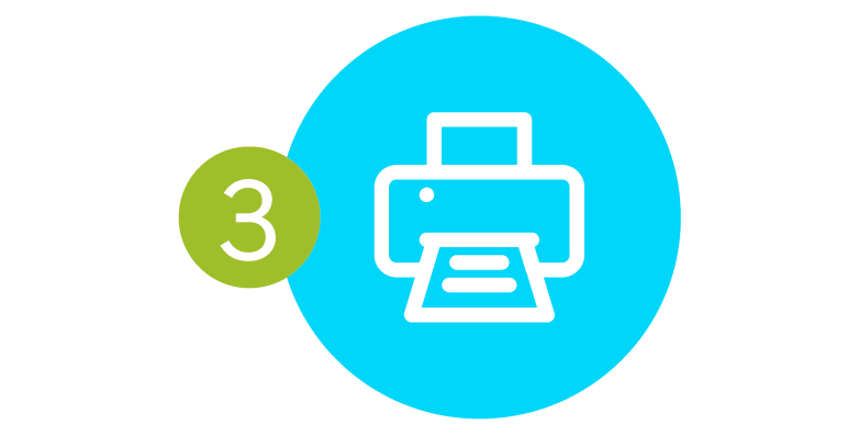 Visuel débloquer une impression