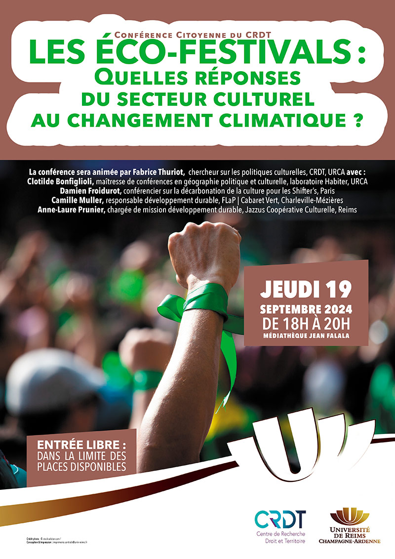Conférence citoyenne du CRDT sur les éco-festivals