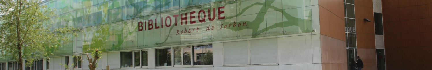 Visuel BU Robert de Sorbon