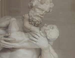 Silène portant Dionysos enfant