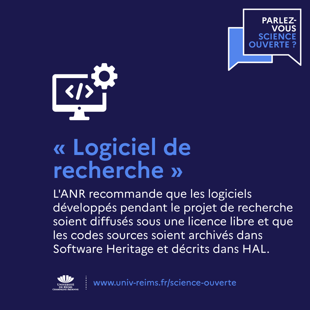 Ouverture du catalogue des logiciels libres de la recherche académique (collège « Codes sources et logiciels », MESR)