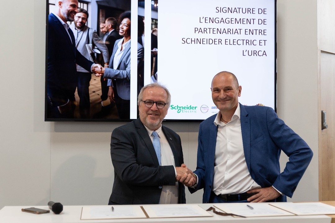 L’URCA et Schneider Electric renforcent leur partenariat dans le cadre du projet DeMETeRE