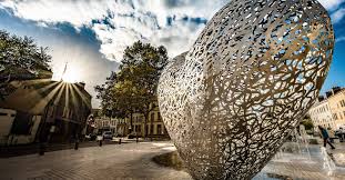 Ville de Troyes symbolisée par un coeur