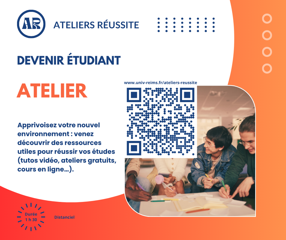 Ateliers DEVENIR ÉTUDIANT