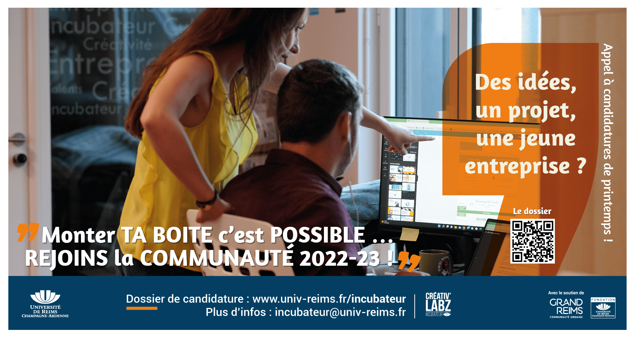 Visuel Appel à Candidatures 2022