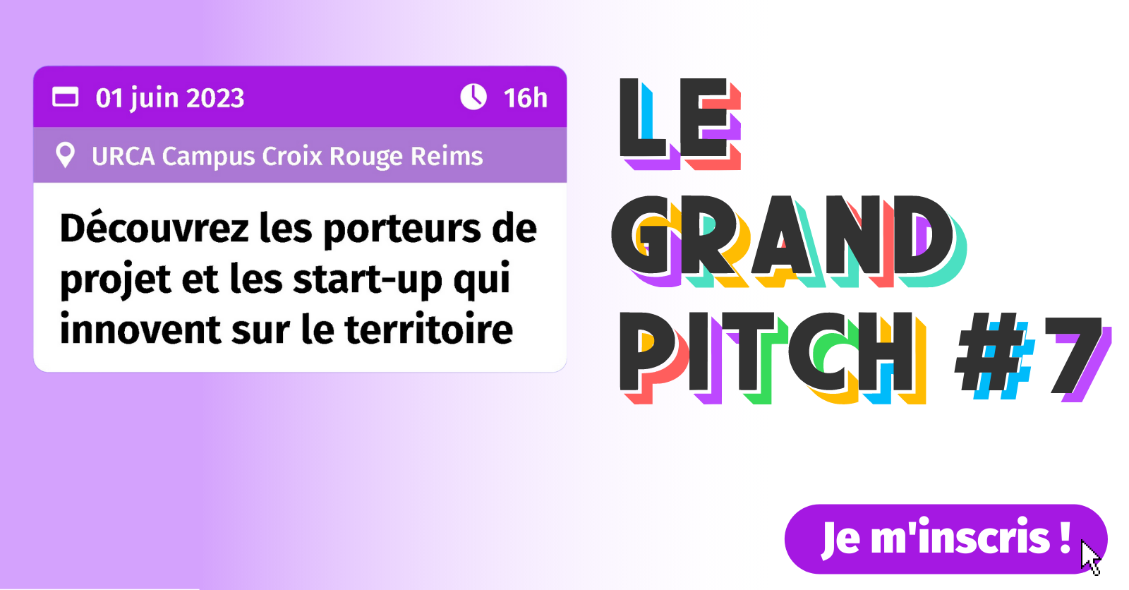 Le Grand Pitch fait étape à l'Université !