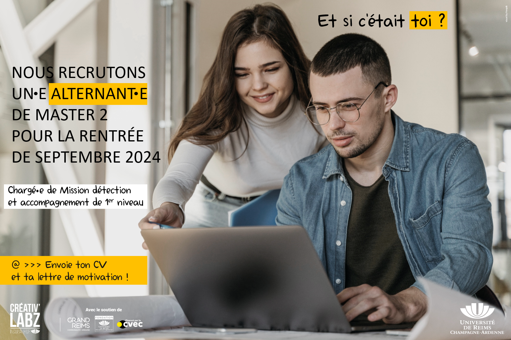 Cherche alternant de Master 2 !