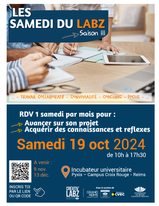 Les Samedi du LABZ sont de retour pour une 3ème saison !