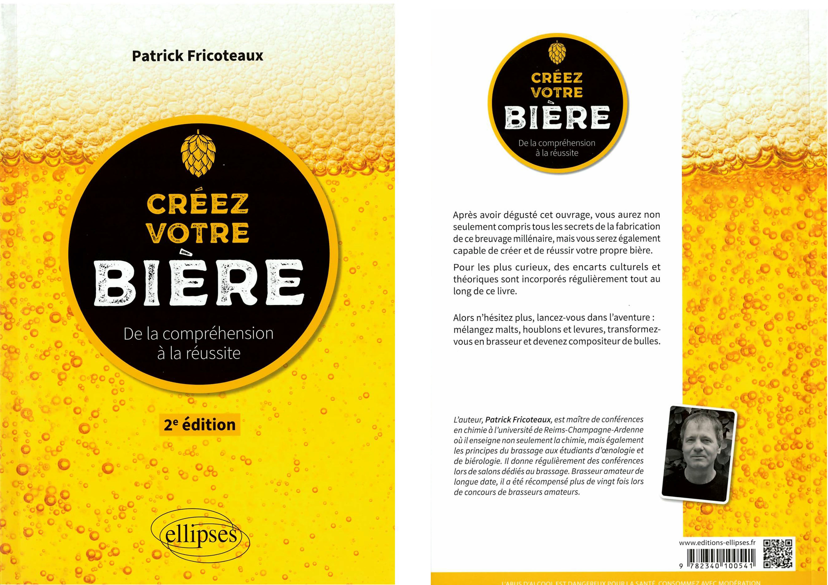 Découvrez le livre "Créez votre bière, de la compréhension à la réussite"