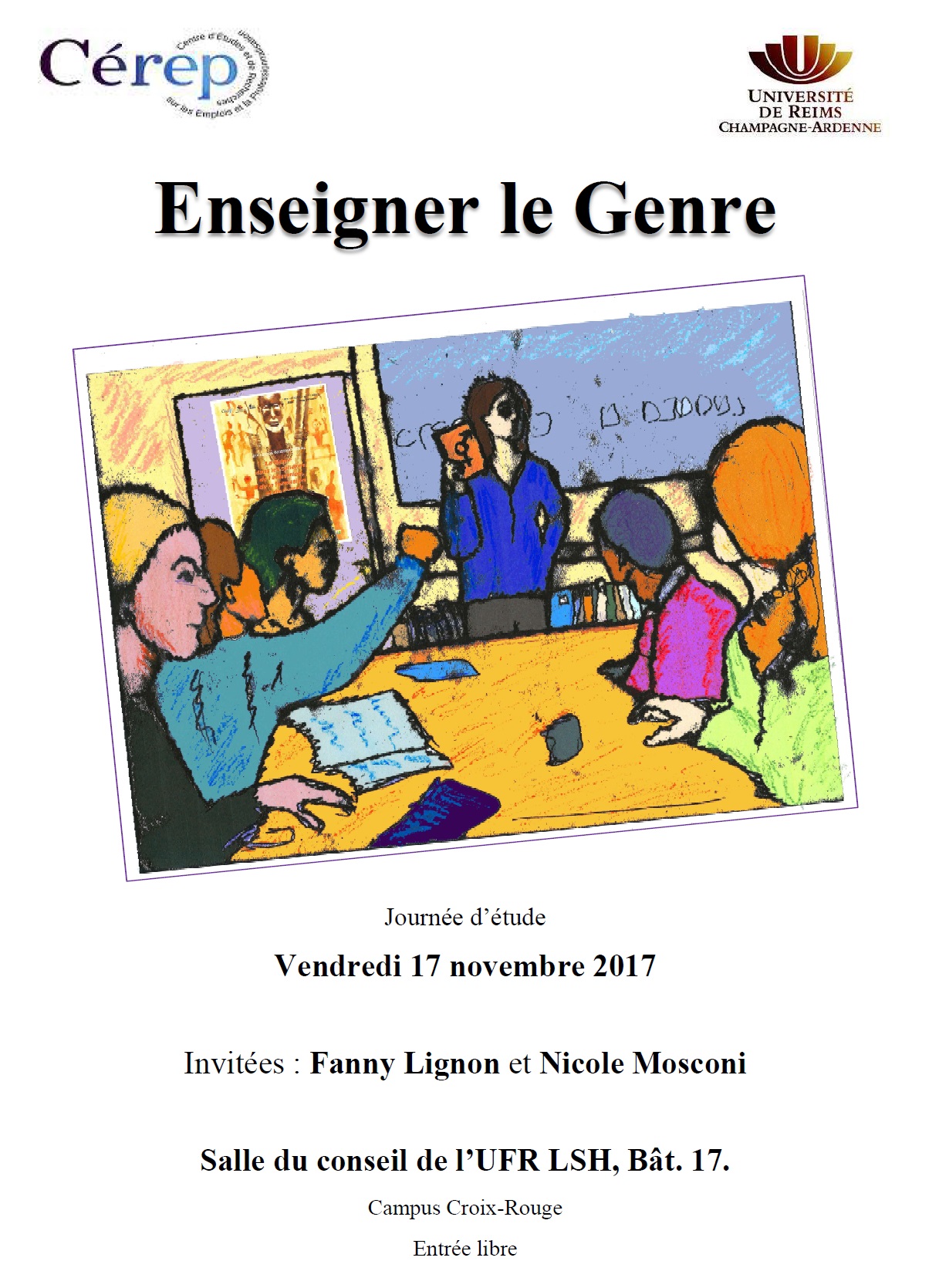 Journée d'étude Enseigner le genre