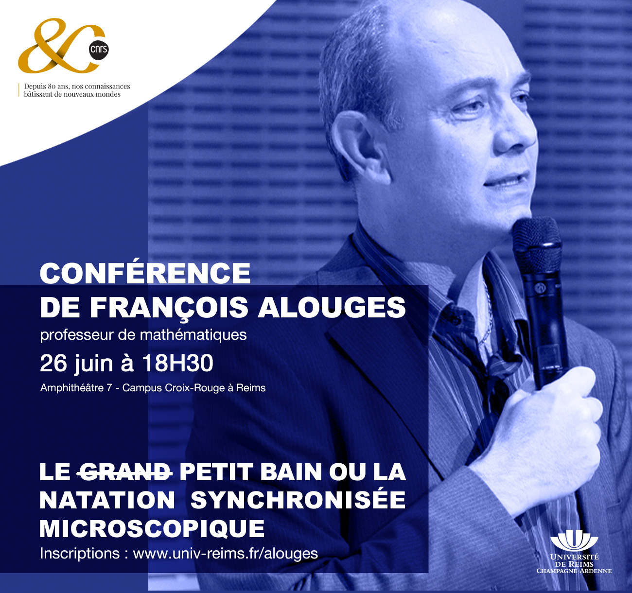 Affiche conférence François Alouges