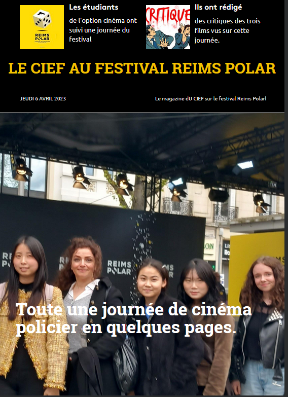 Les étudiants du CIEF au festival