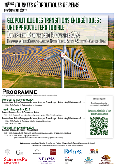 Affiche des JGR 2024