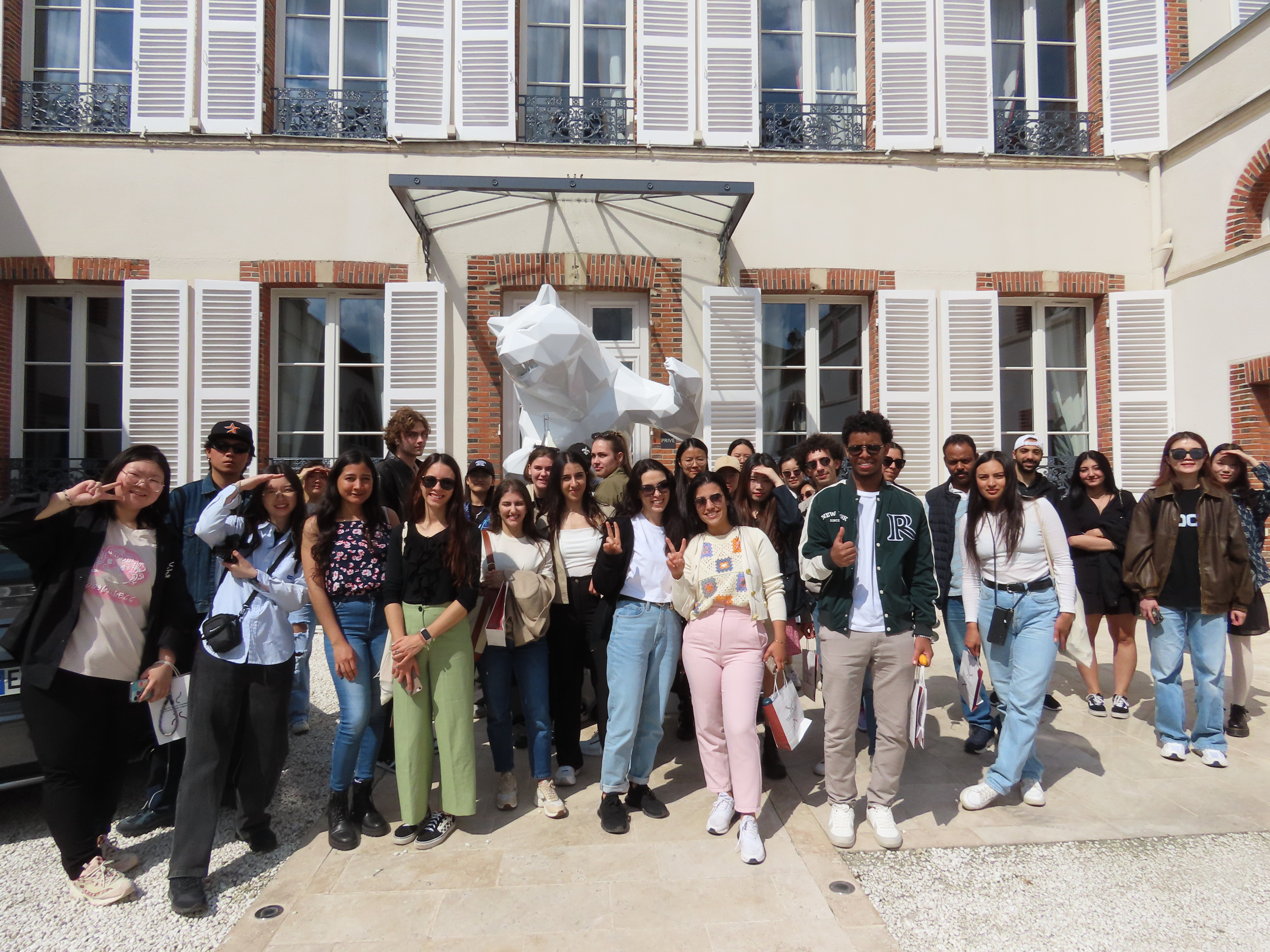 Les étudiants à Epernay