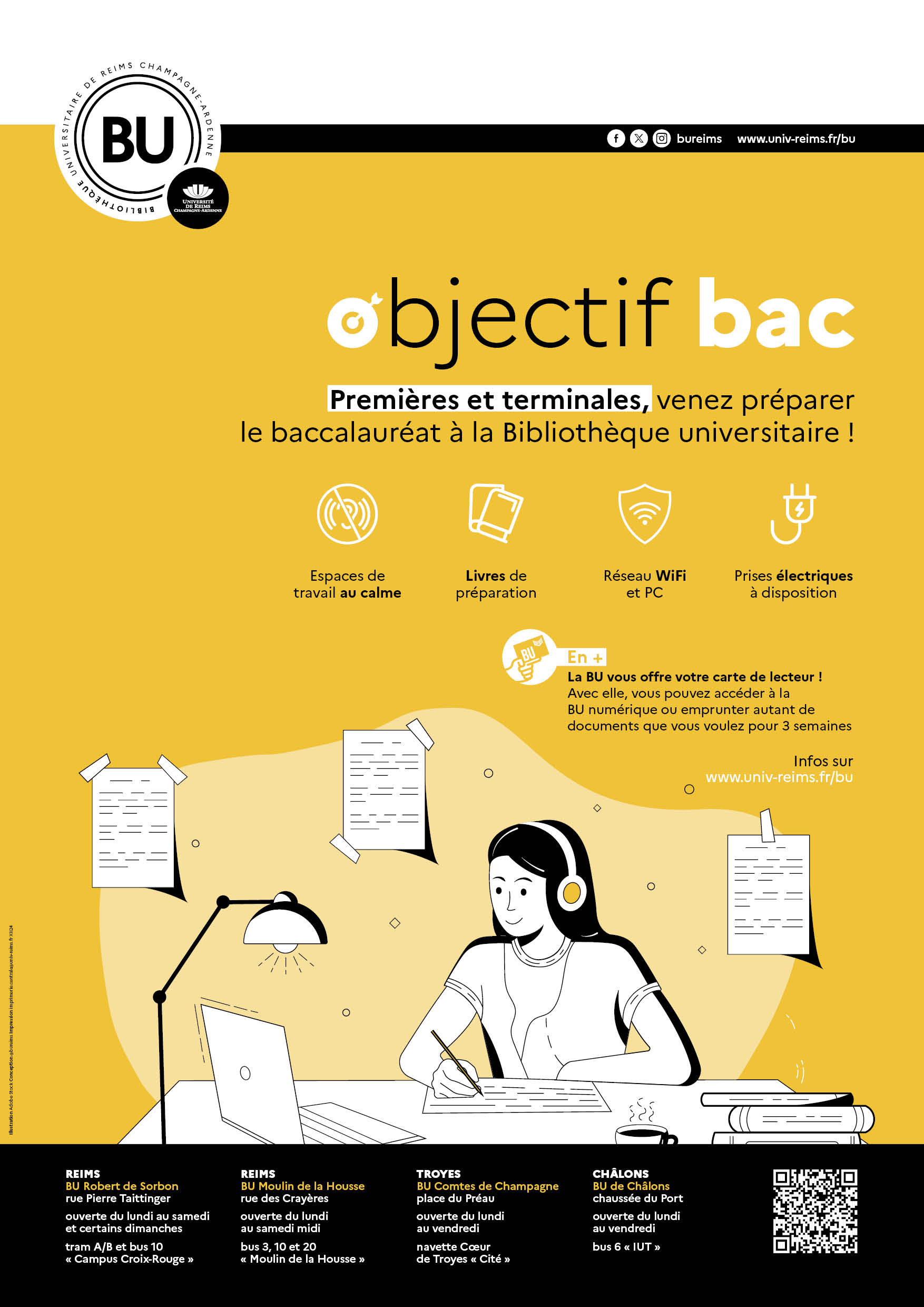 Visuel de l'affiche Objectif bac Visuel de l'affiche Objectif bac