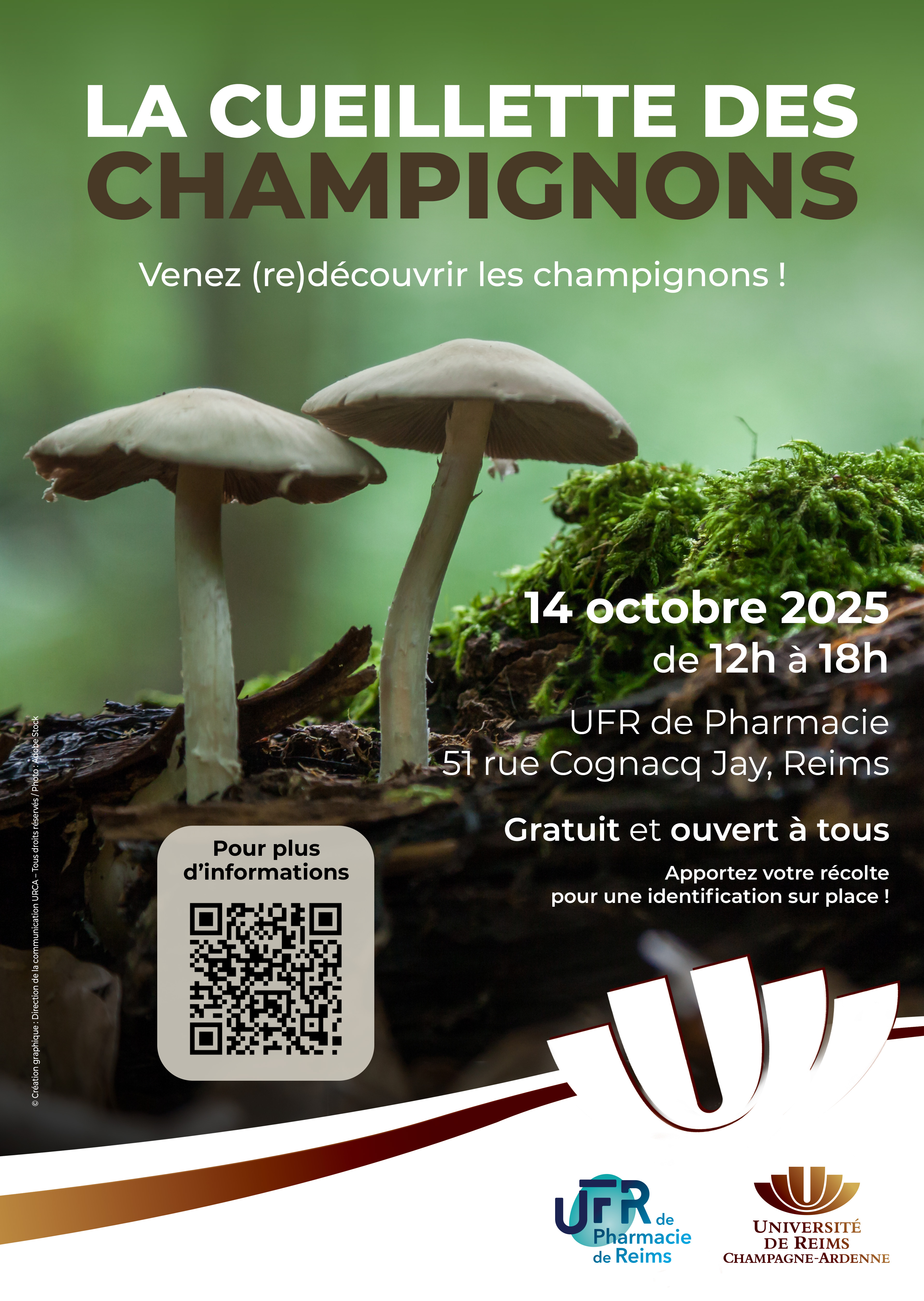 Exposition sur les champignons organisée par l'UFR Pharmacie